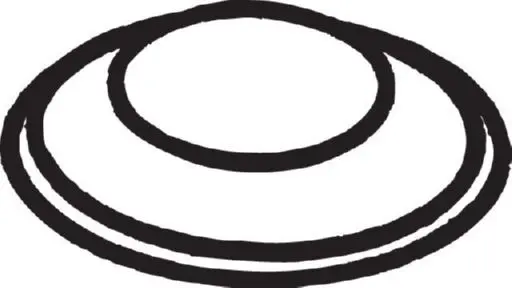 Handler.Part Gasket, exhaust pipe BOSAL 256049 1