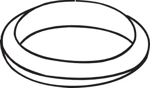 Handler.Part Gasket, exhaust pipe BOSAL 256737 1