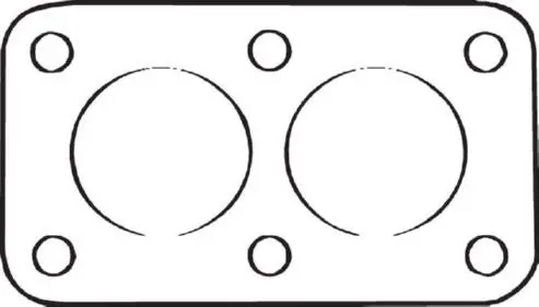 Handler.Part Gasket, exhaust pipe BOSAL 256875 1