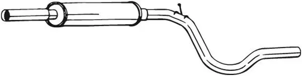 Handler.Part Middle silencer BOSAL 281749 1