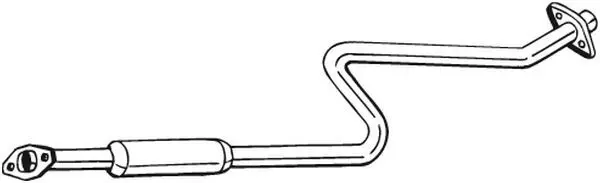 Handler.Part Middle silencer BOSAL 279033 1