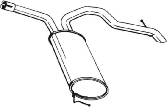 Handler.Part End silencer BOSAL 281619 1