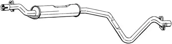 Handler.Part Middle silencer BOSAL 282247 1