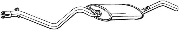 Handler.Part End silencer BOSAL 285307 1