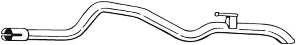 Handler.Part Exhaust pipe BOSAL 451361 1