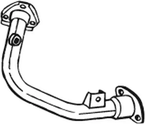 Handler.Part Exhaust pipe BOSAL 737029 1