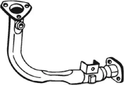 Handler.Part Exhaust pipe BOSAL 741009 1