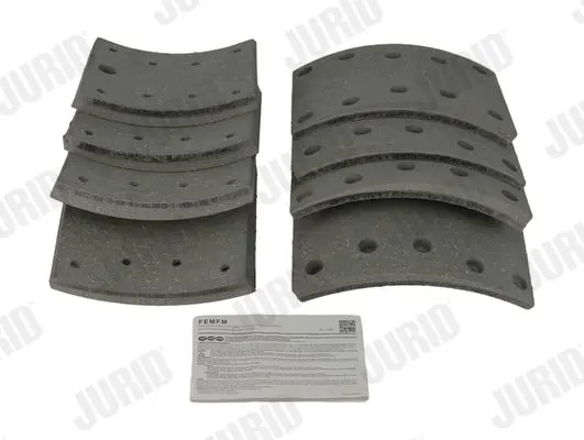 Handler.Part Brake lining kit, drum brake JURID 1970601070 1