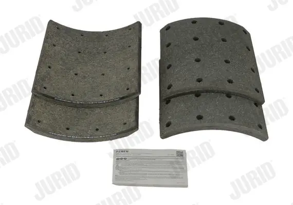 Handler.Part Brake lining kit, drum brake JURID 1993311230 1