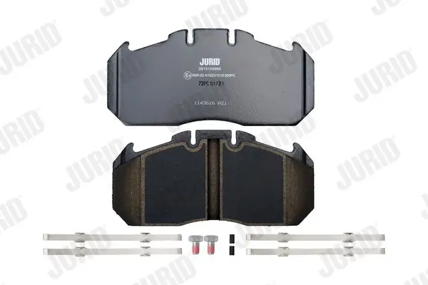 Handler.Part Brake pad set, disc brake JURID 2913109560 2