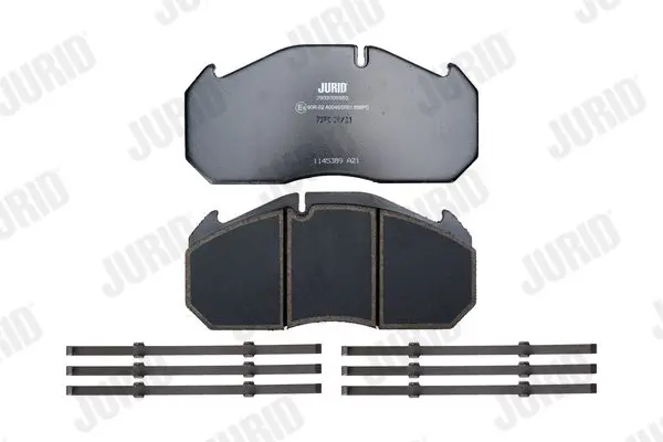 Handler.Part Brake pad set, disc brake JURID 2903009560 3