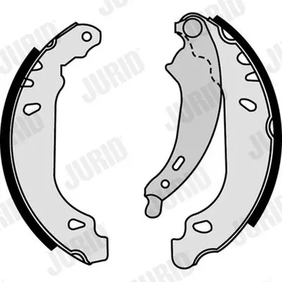 Handler.Part Brake shoe set JURID 362373J 2