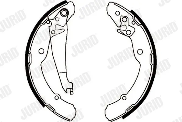 Handler.Part Brake shoe set JURID 362385J 2