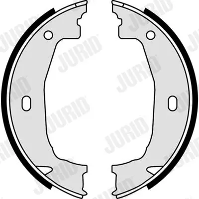 Handler.Part Brake shoe set, parking brake JURID 362408J 2