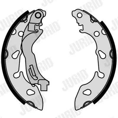 Handler.Part Brake shoe set JURID 362618J 1