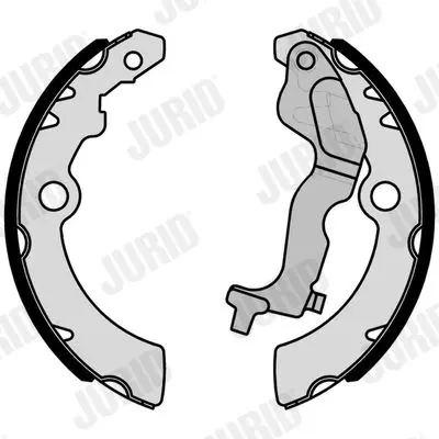 Handler.Part Brake shoe set JURID 362623J 1