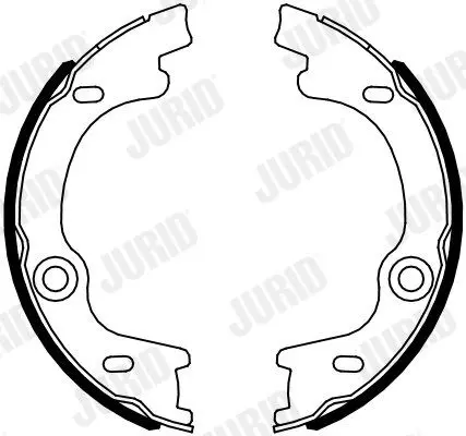 Handler.Part Brake shoe set, parking brake JURID 362647J 1