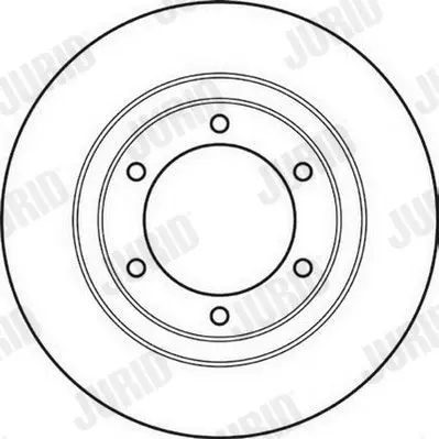 Handler.Part Brake disc JURID 561032JC 2