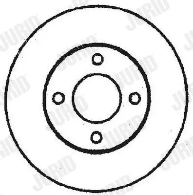 Handler.Part Brake disc JURID 561312JC 2