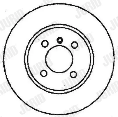 Handler.Part Brake disc JURID 561324JC 2