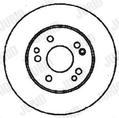 Handler.Part Brake disc JURID 561332JC 2