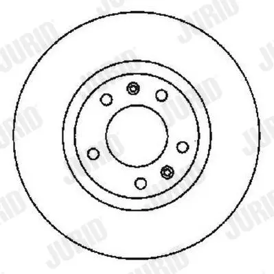 Handler.Part Brake disc JURID 561596JC 2