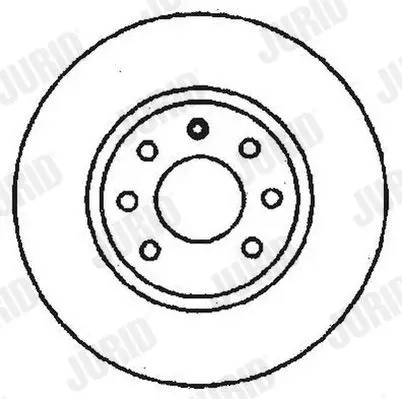 Handler.Part Brake disc JURID 561446JC 2