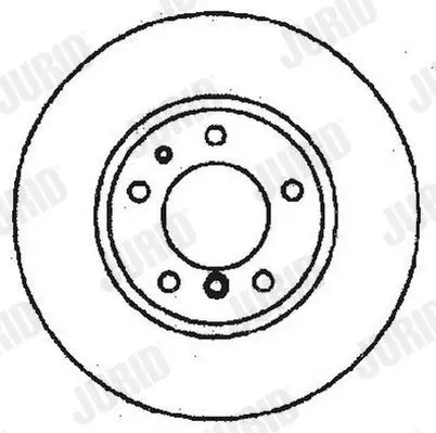 Handler.Part Brake disc JURID 561478JC 2