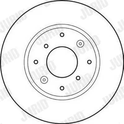 Handler.Part Brake disc JURID 561621JC 1