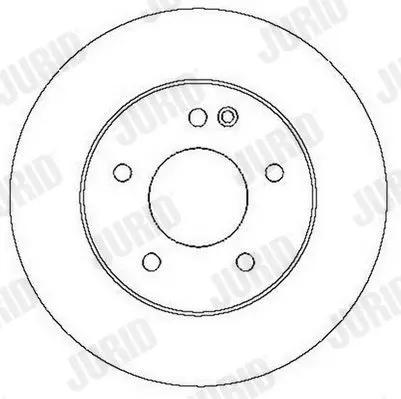 Handler.Part Brake disc JURID 561696JC 2