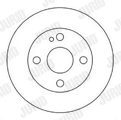 Handler.Part Brake disc JURID 562022JC 2