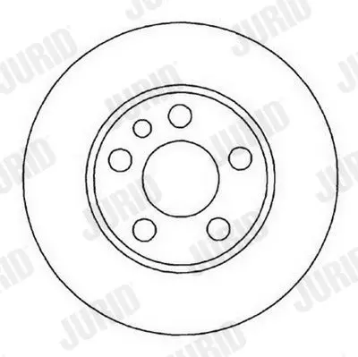 Handler.Part Brake disc JURID 562033JC 2