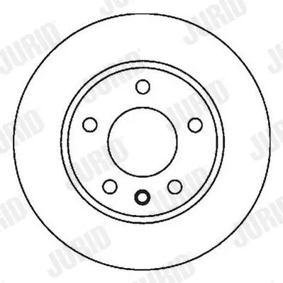 Handler.Part Brake disc JURID 562040JC 2