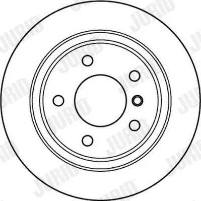 Handler.Part Brake disc JURID 562094JC 2