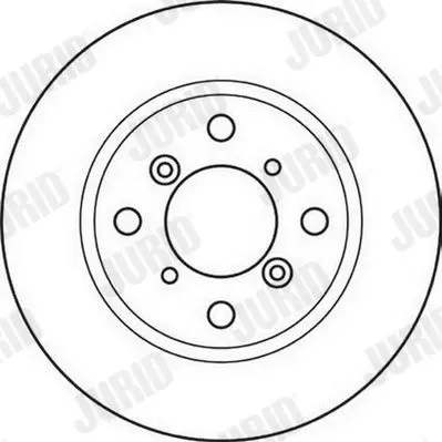 Handler.Part Brake disc JURID 562117JC 2