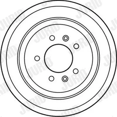 Handler.Part Brake disc JURID 562127JC 2