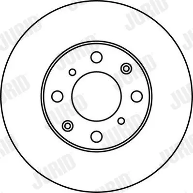 Handler.Part Brake disc JURID 562142JC 2