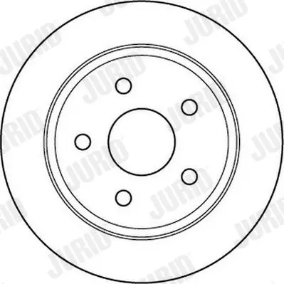 Handler.Part Brake disc JURID 562148JC 2