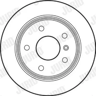 Handler.Part Brake disc JURID 562149JC 2