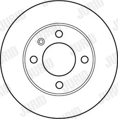 Handler.Part Brake disc JURID 562171JC 2