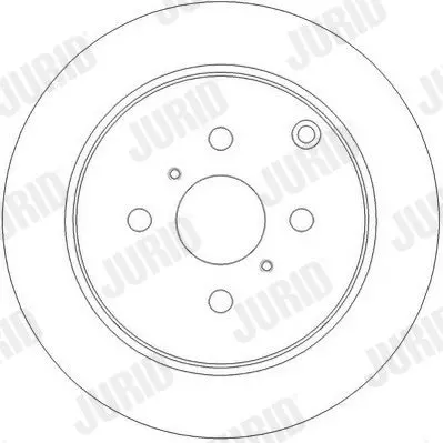 Handler.Part Brake disc JURID 562261JC 2