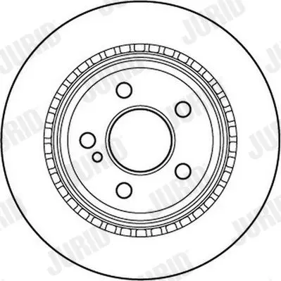 Handler.Part Brake disc JURID 562242JC 2