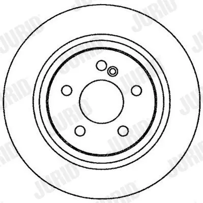 Handler.Part Brake disc JURID 562257JC 2