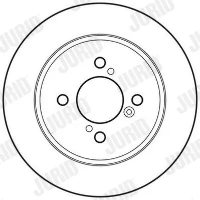 Handler.Part Brake disc JURID 562698JC 2