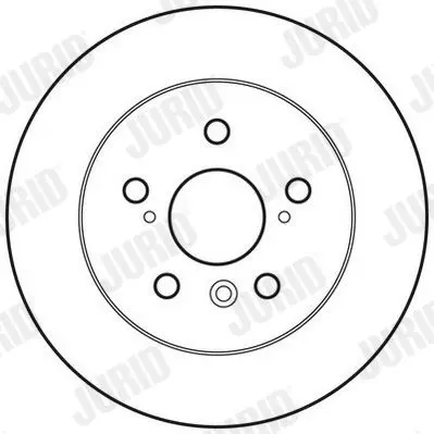 Handler.Part Brake disc JURID 562748JC 2