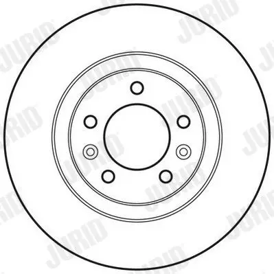 Handler.Part Brake disc JURID 562762JC 2