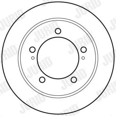 Handler.Part Brake disc JURID 562780JC 2