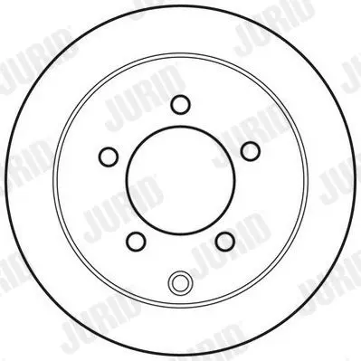 Handler.Part Brake disc JURID 562783JC 2