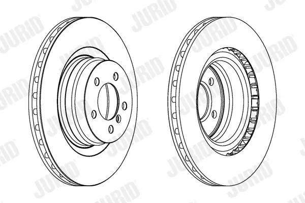 Handler.Part Brake disc JURID 563022JC1 2