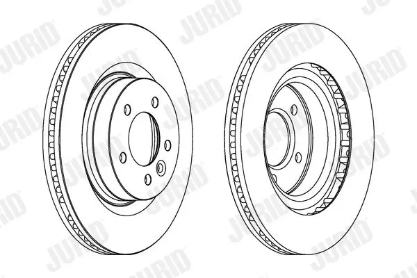 Handler.Part Brake disc JURID 563046JC1 1